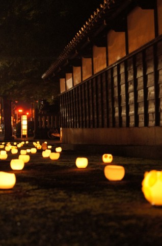 京都のイルミネーション 花灯路
