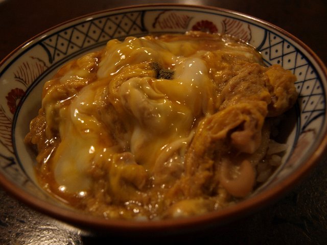 京都は祇園の権兵衛さんで「親子丼」をいただいてきた