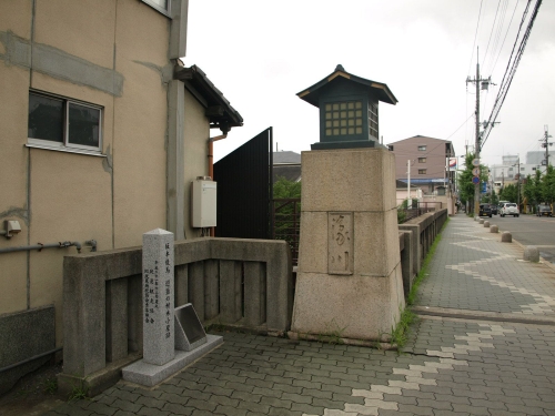 坂本龍馬避難の材木小屋跡